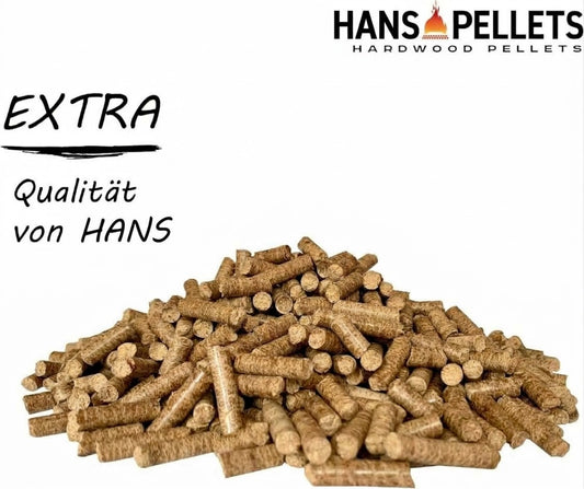 1 Palette von 15kg×70 (1050kg) ENplusA1 Zertifiziert HolzPellet Taschen